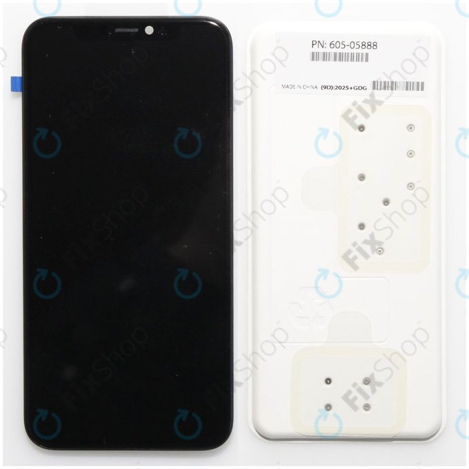 Apple iPhone 11 Pro Max - LCD Kijelző + Érintőüveg + Keret - 661-14099 Genuine Service Pack