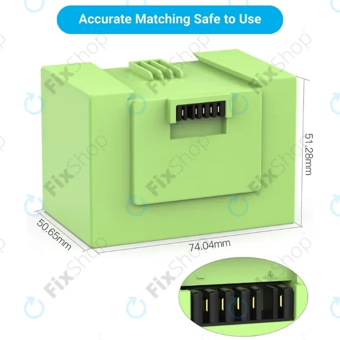 iRobot Roomba e-series, i-series - Akkumulátor ABL-D1, 4624864, ABL-D2 Li-Ion 14.4V 3400mAh