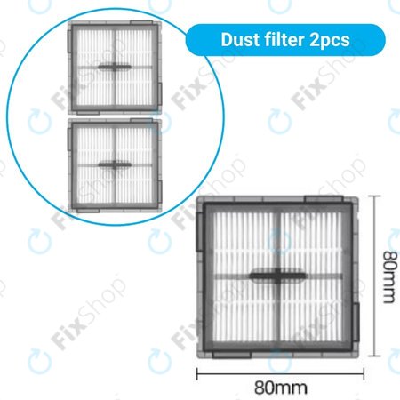 Xiaomi Roborock Q10-series, S8 Pro, S8 Pro Plus - Komplett kiegészítő készlet