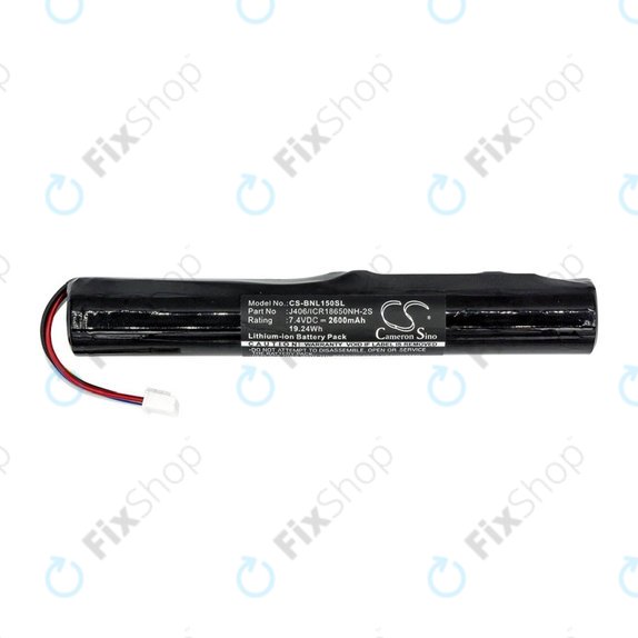 Akkumulátor Bang & Olufsen Beolit 15, 17, Beoplay A2, 2600mAh, Li-Ion, 7.4V, J406/ICR18650NH-2S, HQ