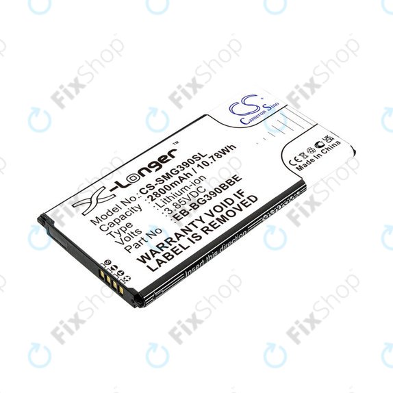 Akkumulátor Samsung Galaxy Xcover 4, 4S, 2800mAh, Li-Ion, 3.85V, EB-BG390BBE, HQ