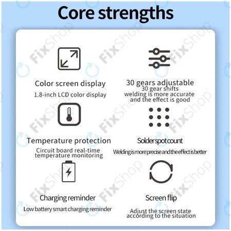 Docreate SW - Hordozható Állítható Ponthegesztőgép (5000mAh)