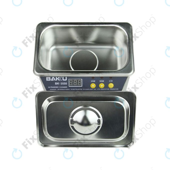 Baku BK-3550 - Ultrahangos Tisztító (Rozsdamentes Acél) - 0.5L