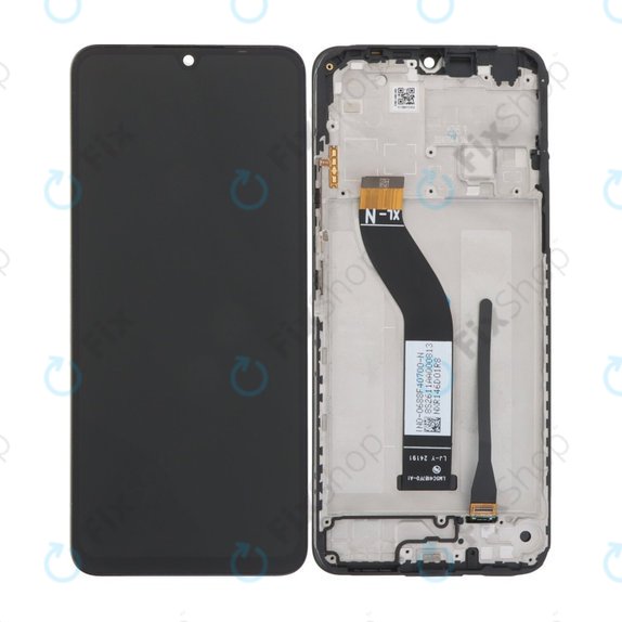 Xiaomi Redmi 14C 4G, Poco C75 - LCD Kijelző + Érintőüveg + Keret (Midnight Black) OLED