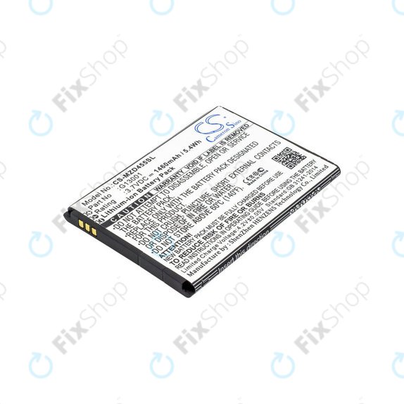 Akkumulátor Navon Mizu D455, 1460mAh, Li-Ion, 3.7V, G13001, HQ