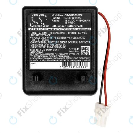 Samsung SS7550, SS7555, SSR200 - Akkumulátor DJ96-00142A Lio-Ion 18.5V 1500mAh HQ