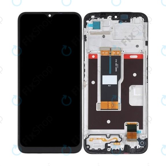Realme C31 RMX3501 - LCD Kijelző + Érintőüveg + Keret TFT