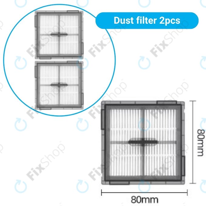 Xiaomi Roborock Q10-series, S8 Pro, S8 Pro Plus - Komplett kiegészítő készlet