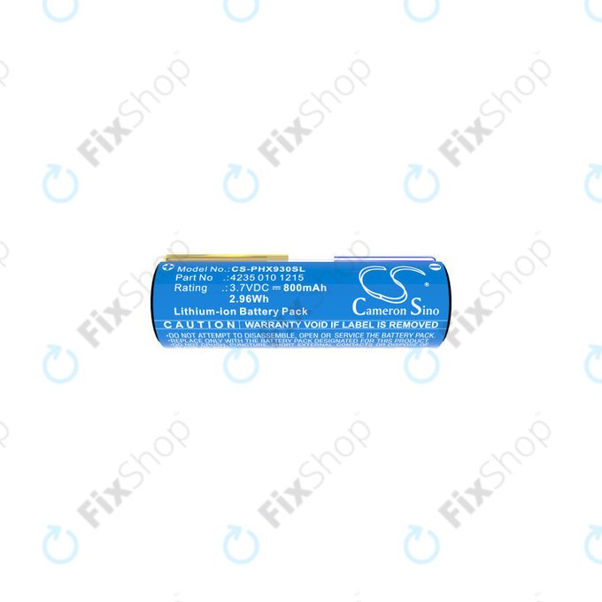 Akkumulátor Oral-B Genius X, Smart 6000, Philips Diamondclean, Easyclean, 800mAh, Li-Ion, 3.7V, 4235 010 13068, HQ