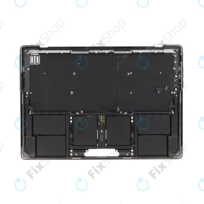 Felső billentyűzetkeret MacBook Pro 14", A3185 (2024), US billentyűzettel és akkumulátorral, Space Black, 661-50210, Genuine Apple
