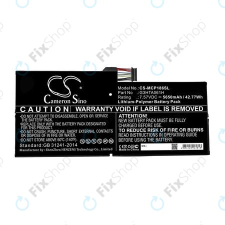 Microsoft Surface Pro 7 - Akkumulátor G3HTA061H 5650mAh HQ