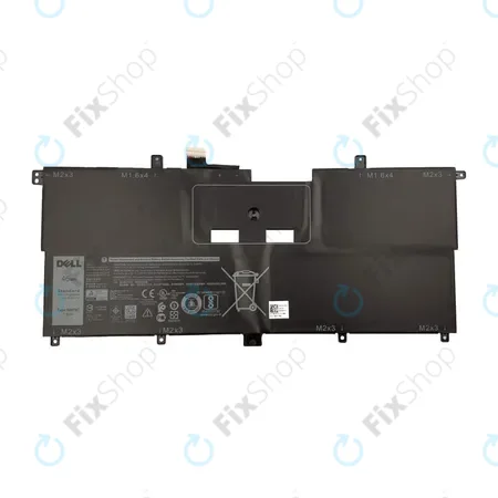 Dell XPS 13 9365 - Akkumulátor NNF1C 5940mAh - 77053337 Genuine Service Pack