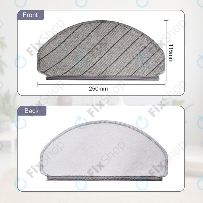 Felmosórongy, 2 db Ecovacs Deebot N20, N20 Plus, N20 Pro Plus