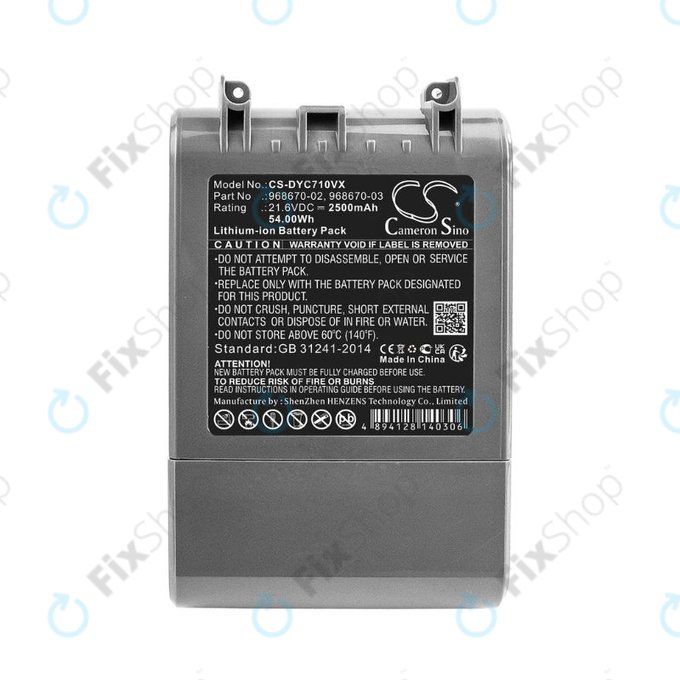 Dyson V7 - Akkumulátor 968670-02, 968670-03 Li-Ion 21.6V 2500mAh HQ