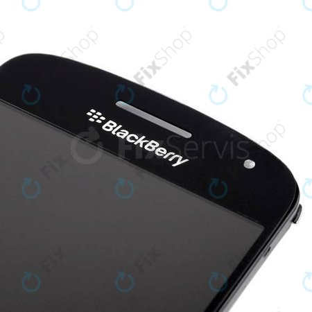 Blackberry Bold Touch 9900 - LCD Kijelző + Érintőüveg + Keret Verzia 002 (Black) TFT