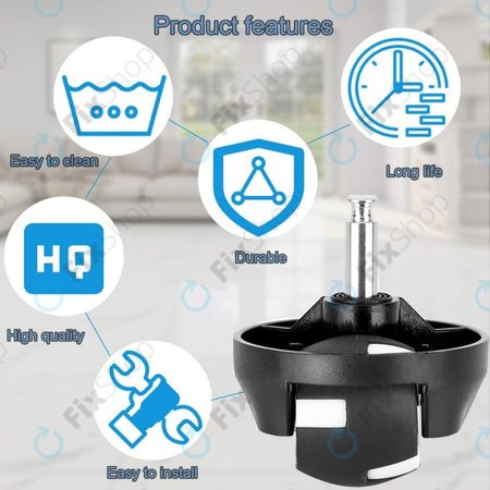 Eufy Robovac-series - Első Kerék (Fekete)