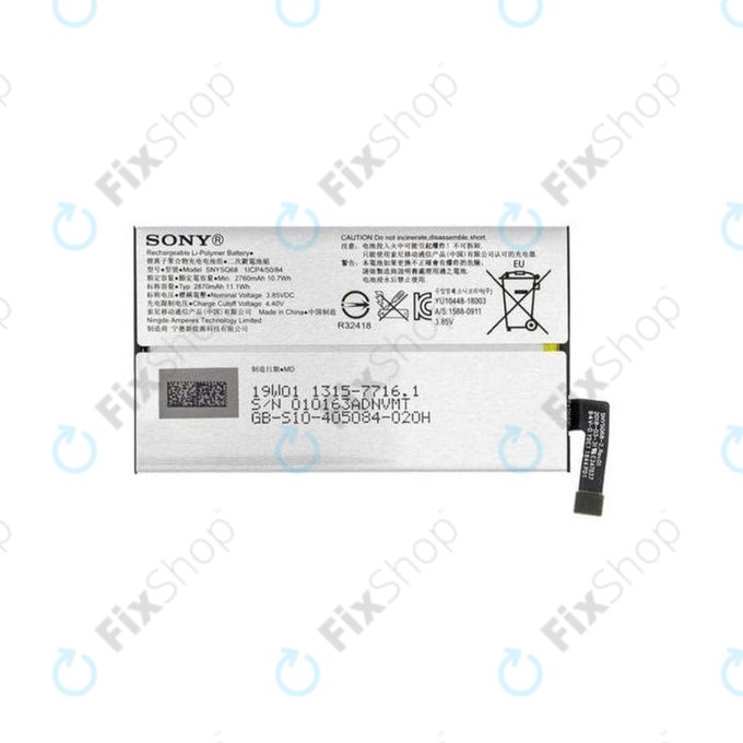 Sony Xperia 10 - Akkumulátor SNYSQ68 2870mAh - 1315-7716 Genuine Service Pack