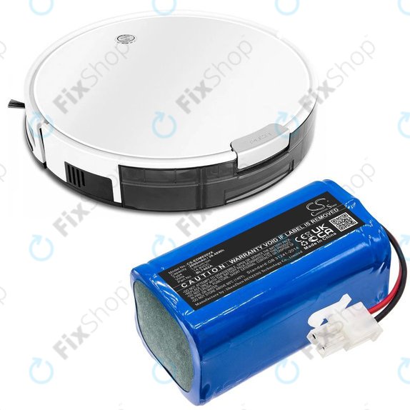 Akkumulátor Ecovacs Deebot M82, Tesla RoboStar T50, T60, T80 Pro, 2600mAh, Li-Ion, 14.8V, BL7402A, HQ