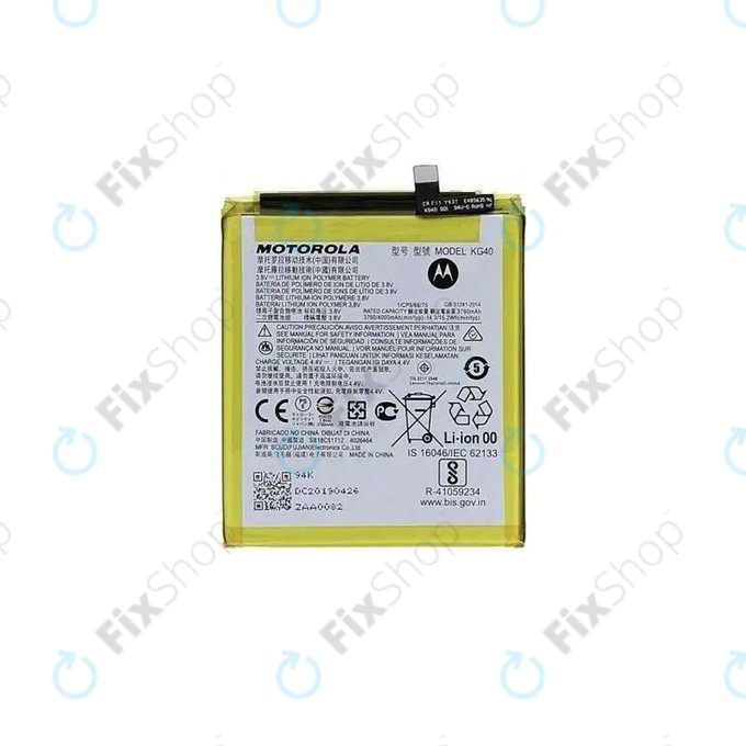 Motorola Moto E7, G8, G8 Play, One Macro - Akkumulátor KG40 4000mAh - SB18C51711 Genuine Service Pack