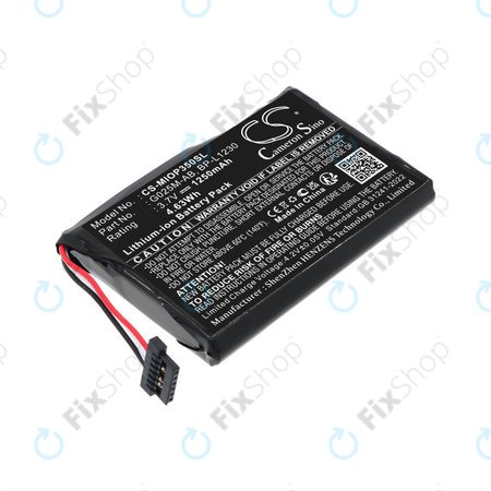 Akkumulátor Mitac Mio P350, P550, 1250mAh, Li-Ion, 3.7V, BL-LP1230, HQ
