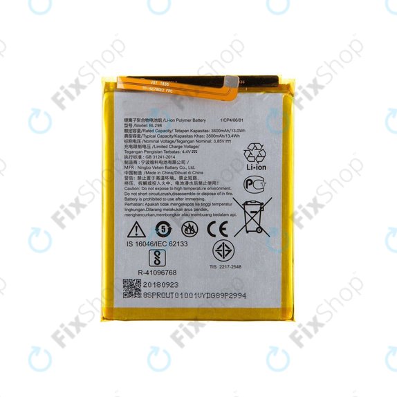 Lenovo S5 Pro - Akkumulátor BL298 3500mAh