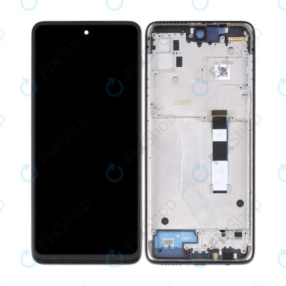 Motorola Moto G 5G XT2113 - LCD Kijelző + Érintőüveg + Keret (Volcanic Gray) TFT