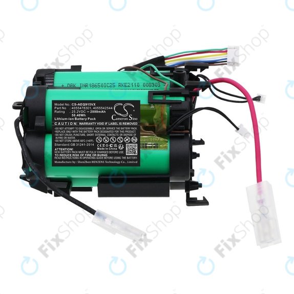 Electrolux PQ-series - Akkumulátor 4055478301, 4055542544 Li-Ion 25.2V 2000mAh HQ
