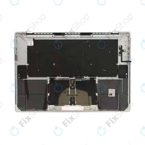 Felső billentyűzetkeret MacBook Pro 16" A2780 (2023), US billentyűzettel és akkumulátorral, Silver, 661-32190, Genuine Apple