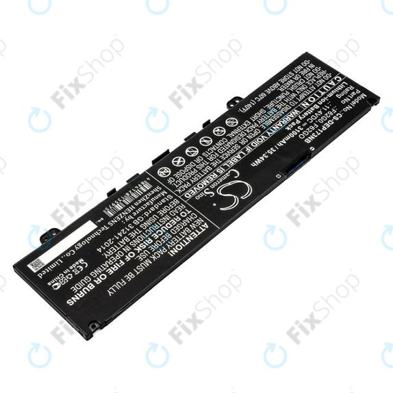 Akkumulátor Dell Inspiron 13, 7373, Vostro 13, 3100mAh, Li-Ion, 11.4V, F62G0, HQ