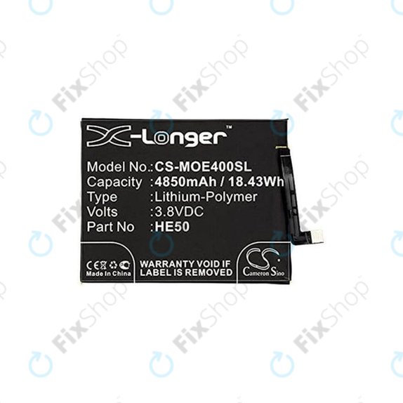 Motorola Moto E5 Plus XT1924 - Akkumulátor HE50 4850mAh HQ