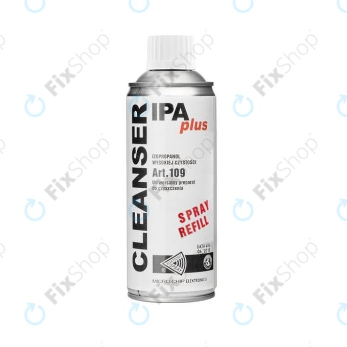 Cleanser IPA Plus Spray Refill - Tisztító Folyadék - Isopropanol 100% (400ml)
