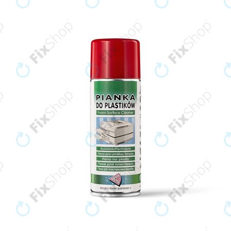 Műanyag tisztító hab, 400 ml, spray