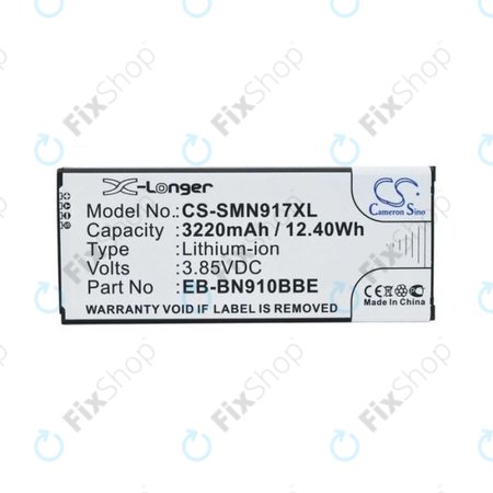 Samsung Galaxy Note 4 N910F - Akkumulátor EB-BN910BBK 3220mAh HQ