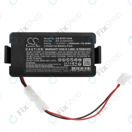 Rowenta RR7774, RR7755, Tefal RG7765 - Akkumulátor RS-2230002091 Li-Ion 14.8V 2600mAh HQ
