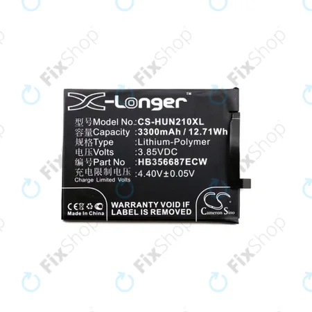 Huawei Honor 7X - Akkumulátor HB356687ECW 3300mAh HQ