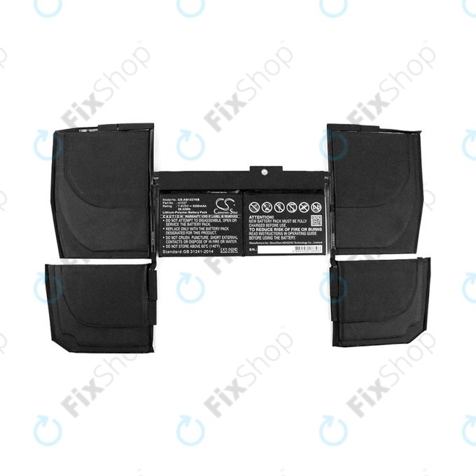 Apple MacBook 12" A1534 (Early 2015 - Mid 2017) - Akkumulátor A1527, A1705 5200mAh HQ