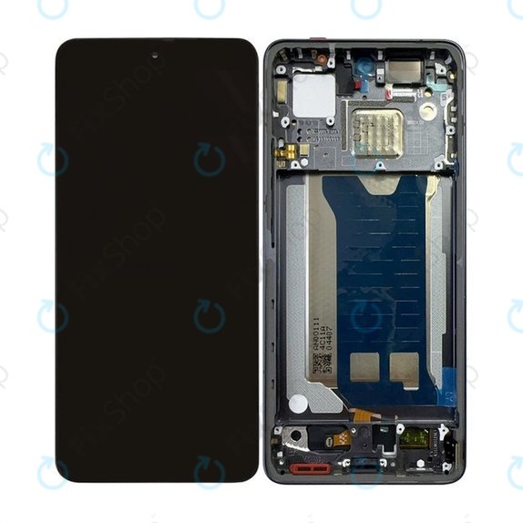 Xiaomi Poco F7 Pro - LCD Kijelző + Érintőüveg + Keret (Black) OLED