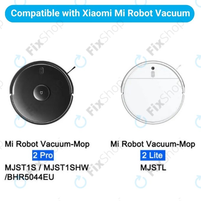 Pótalkatrész készletXiaomi Mi Robot Vacuum Mop 2 Pro, 2 Lite (2x Főkefe, 4x Szűrő, 4x Oldalkefe, 4x Felmosórongy, 4x Porzsák)