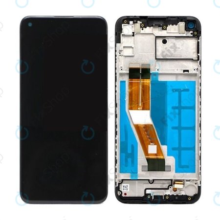 Samsung Galaxy M11 M115F - LCD Kijelző + Érintőüveg + Keret OLED