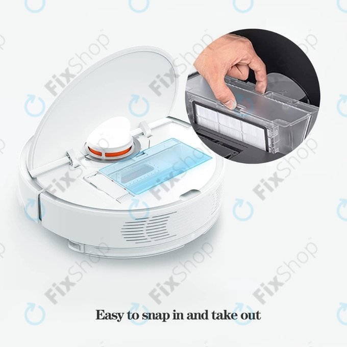 Xiaomi Roborock S5, S5 Max, S6, S6 MaxV, S6 Pure, E4, E5, Mijia 1S, Mi Robot Vacuum Mop 1S, Xiaowa E2, E3, Lite C10 - Porszűrő (2db)