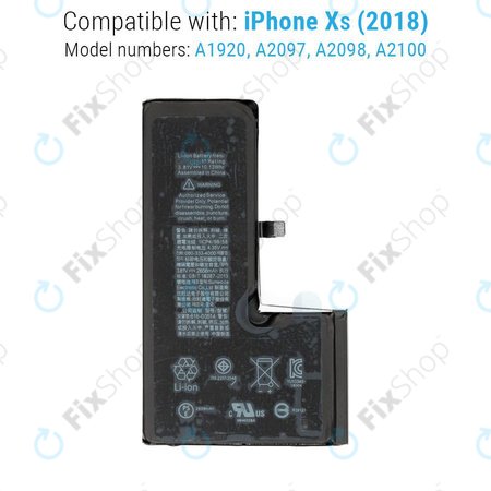 Apple iPhone XS - Akkumulátor 2658mAh Service Pack