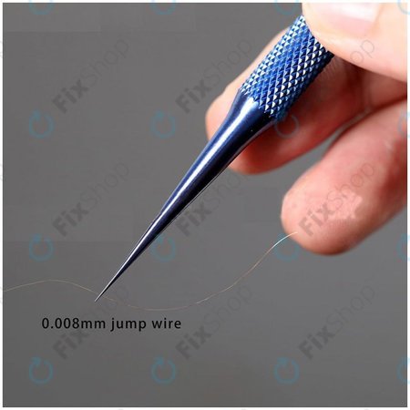 2UUL BlueT Straight Head - Titán Csipesz - Egyenes Hegyű (0.1mm)