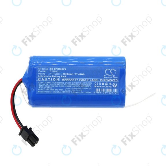 Akkumulátor Eufy RoboVac L30 Hybrid+, Concept VR2110, 2600mAh, Li-Ion, 14.4V, T2996011, HQ