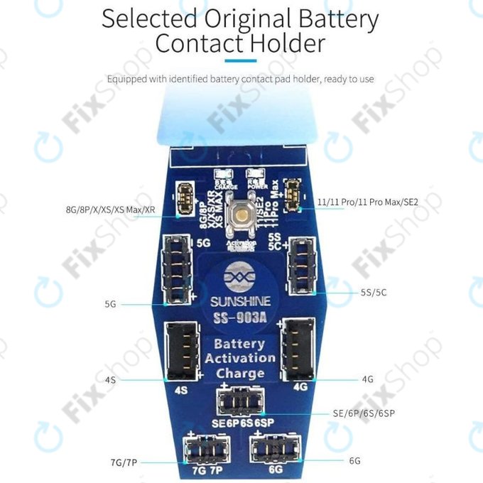 Sunshine SS-903A - USB Battery Activating & Charging Board for iPhone 4 - 13 Pro