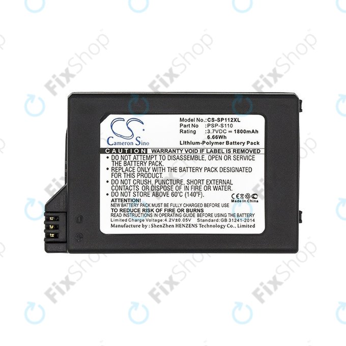 Sony Playstation Portable 2000 - Akkumulátor PSP-S110 1800mAh HQ
