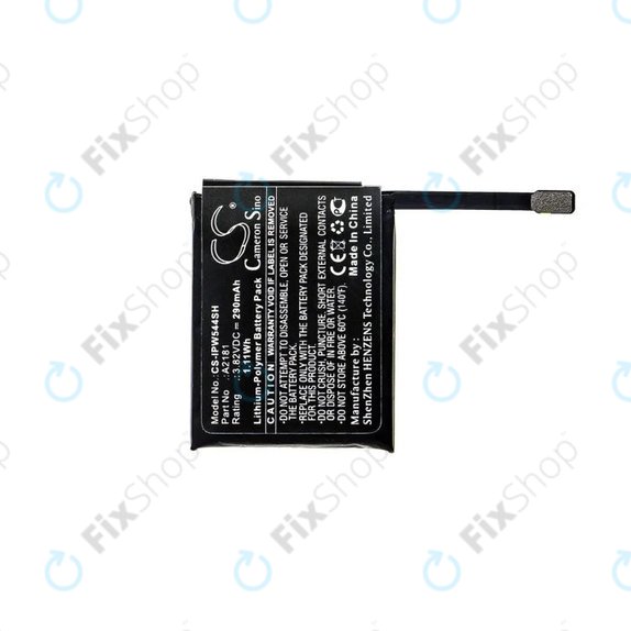 Apple Watch 5 44mm, SE 44mm - Akkumulátor A2181 290mAh HQ