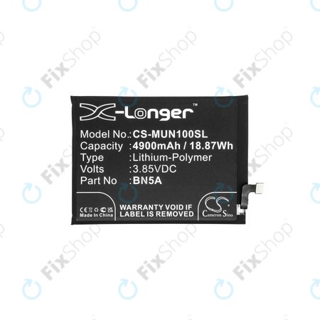 Xiaomi Poco M3 Pro, Redmi Note 10 - Akkumulátor BN5A 4900mAh HQ