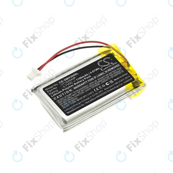 Akkumulátor Sena 30K, Sena 50S, SP46, 1100mAh, Li-Pol, 3.7V, YT102540P, HQ