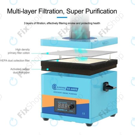 Sunshine SS-6605 - Füsttisztító