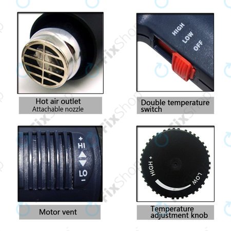 Best BST-8016 - Hőlégfúvó (3A)